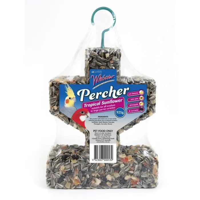 Whistler Percher Tropical Sunflower Bird Treat 925g 3 Whistler Percher Tropical Sunflower Bird Treat 925g