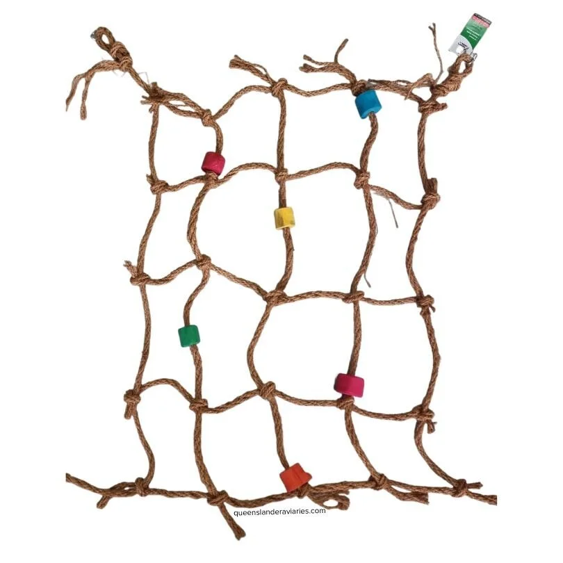 Nino's Java Bird Toy Cargo Net Large 3 Nino's Java Bird Toy Cargo Net Large