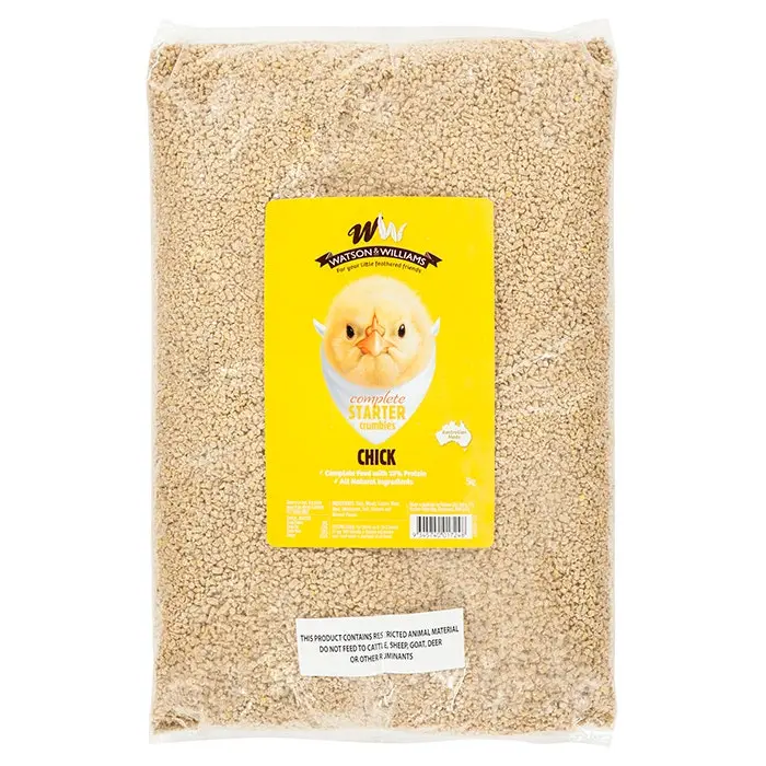 Watson & Williams Chicken Starter Crumble 5kg 3 Watson & Williams Chicken Starter Crumble 5kg