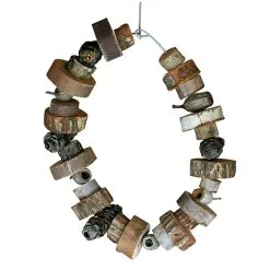 Bird Nerd Natural Bird Ring Small