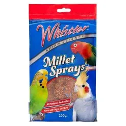Whistler Natural Millet Spray Bird Treat 200g