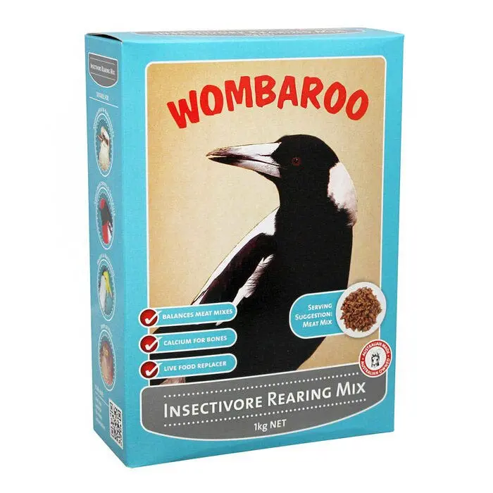 Wombaroo Insectivore Bird Rear Mix 1kg 3 Wombaroo Insectivore Bird Rear Mix 1kg