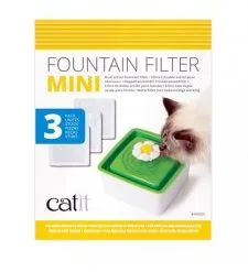 Catit 2.0 Cat Senses Flower Water Fountain Mini Refill Catridges 3Pack