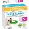 Catit 2.0 Cat Senses Flower Water Fountain 3L Refill Catridges 5Pack -Bird Food Sales Shop 42635c8de11b493e024b1dcd4bc4bb47.image .225x271