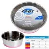Rogz Bowl Stainless Steel Dog Xlarge Pink 3700ml 1 Rogz Bowl Stainless Steel Dog Xlarge Pink 3700ml -Bird Food Sales Shop 6367376e867deed95e77d57552777959.image .550x550