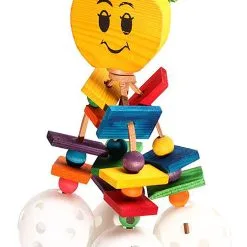 Avi One Wooden Apple Blocks & Bell