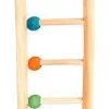 Avi One Wooden Ladder Bird Toy 9 Rung With Beads 1 Avi One Wooden Ladder Bird Toy 9 Rung With Beads -Bird Food Sales Shop 9325136150254