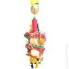 Avi One Loofah Rattan, Raffia & Wood Beads Toy -Bird Food Sales Shop 9325136161663