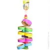 Avi One Paper Rings With Wood Beads Toy 1 Avi One Paper Rings With Wood Beads Toy -Bird Food Sales Shop 9325136161854