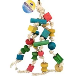 Mcdonald Bird Toy 4 Leg Sisal Hanger