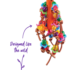 Kazoo Bird Toy Man With Beads Assorted Medium -Bird Food Sales Shop 9342534145545 1