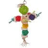 Kazoo Colourful Wicker Balls With Decoration -Bird Food Sales Shop 9342534145842