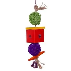 Kazoo Twin Ball & Cardboard Foraging Toy