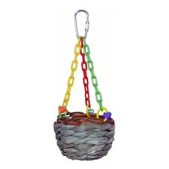 SuperBird Creations SuperBird Hanging Treat Basket For Small Birds 17.7 X 7.6cm