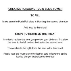 Featherland Paradise Foraging Tug N Slide Bird Toy 27 X 11cm -Bird Food Sales Shop 96 00814 2