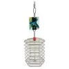 Featherland Paradise Stainless Steel Baffle Cage No Fill For Bird Toys Small
