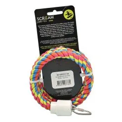 Scream Bird Bungee Rope Sturdy Cotton Bird Toy Multicolour Small -Bird Food Sales Shop 96 SBP03738 2