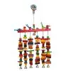 Cheeky Bird Jumbo 6 Stack Wooden Bird Toy W/ Bells -Bird Food Sales Shop ACB6SBJ