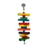 Cheeky Bird Block Stack Coloured Wooden Bird Toy Jumbo -Bird Food Sales Shop ACBBSJ