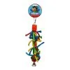Cheeky Bird Cylinder & Rope Wooden Bird Toy W/ Bell Medium 2 Cheeky Bird Cylinder & Rope Wooden Bird Toy W/ Bell Medium -Bird Food Sales Shop ACBCRBM