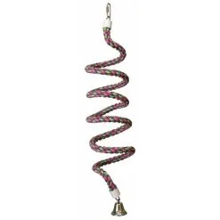 MAMMOTH Birdlife Poly Rope Swing Bungee Bird Toy 1 X 112cm 8 MAMMOTH Birdlife Poly Rope Swing Bungee Bird Toy 1 X 112cm -Bird Food Sales Shop PS 0676 1