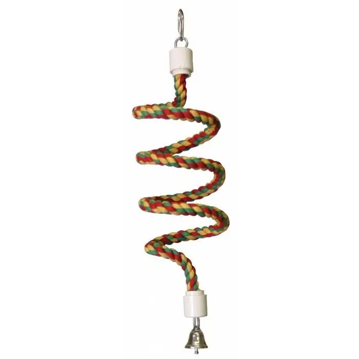 MAMMOTH Birdlife Poly Rope Swing Bungee Bird Toy 1 X 112cm 4 MAMMOTH Birdlife Poly Rope Swing Bungee Bird Toy 1 X 112cm - Image 2