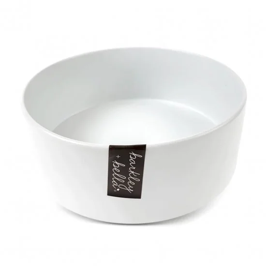 Barkley+Bella Bowl Ceramic Zen White 850ml 3 Barkley+Bella Bowl Ceramic Zen White 850ml