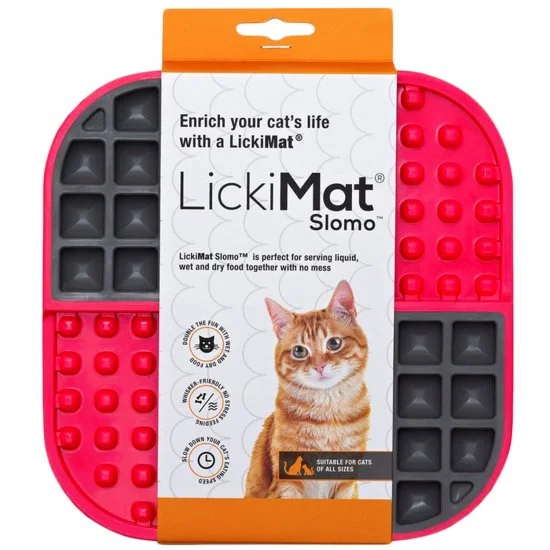 LickiMat Cat Slomo Pink 3 LickiMat Cat Slomo Pink